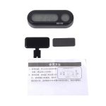 Multifunktionale digitale Temperaturthermometeruhr LCD-Monitor Batteriemessgerät Detektoranzeige – Bild 5