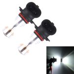 2 PCS 9006 350 LM 6000K 30 W Weißlicht CREE 6 LED Nebelscheinwerfer, DC 12V