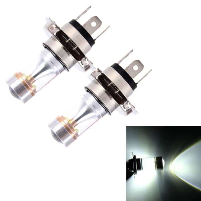 CMS2635.jpg 2 PCS H4 350 LM 6000K 30 W Weißlicht CREE 6 LED Nebelscheinwerfer, DC 12V – Bild 1