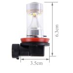 2 PCS H8 / H11 30W 350 LM 6000K Weißlicht CREE 6 LED-Nebelscheinwerfer, DC 12V – Bild 4