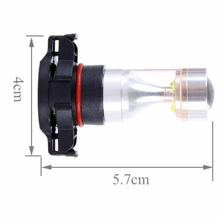 2 PCS H16 30W 350LM 6000K Weißlicht CREE 6 LED Nebelscheinwerfer, DC 12V – Bild 5