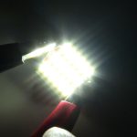 2 PCS DC 12V 3W 31MM Bicuspid Autotürleuchten Registrierung Markierungsleuchte Armaturenbrett Kuppeltürleuchten LED Leselampe mit 18 LED SMD 3014 Leuchten Weiß – Bild 7