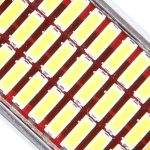 2 PCS DC 12V 6W 41MM Bicuspid Autotürleuchten Registrierung Markierungsleuchte Armaturenbrett Kuppeltürleuchten LED Leselampe mit 33 LED SMD 3014 Leuchten Weiß – Bild 5