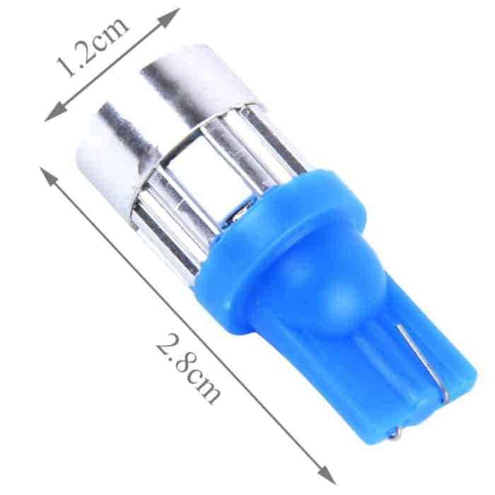 2 PCS T10 3W 6 LED SMD 5630 Blaulicht-Freigabelicht.DC 12V. – Bild 3