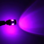 2 PCS T10 3W 6 LED SMD 5630 Pink Light Clearance Light.DC 12V. – Bild 7