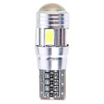 2 STÜCKE T10 3W Eisblaues Licht 6 SMD 5630 LED Fehlerfreie Canbus-Autolichtleuchte Lampe, DC 12V – Bild 2