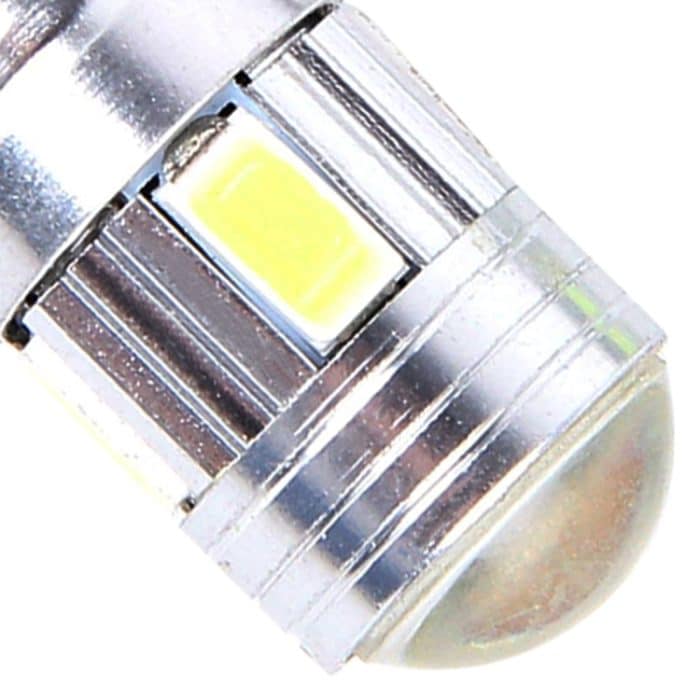 2 STÜCKE T10 3W Eisblaues Licht 6 SMD 5630 LED Fehlerfreie Canbus-Autolichtleuchte Lampe, DC 12V – Bild 4