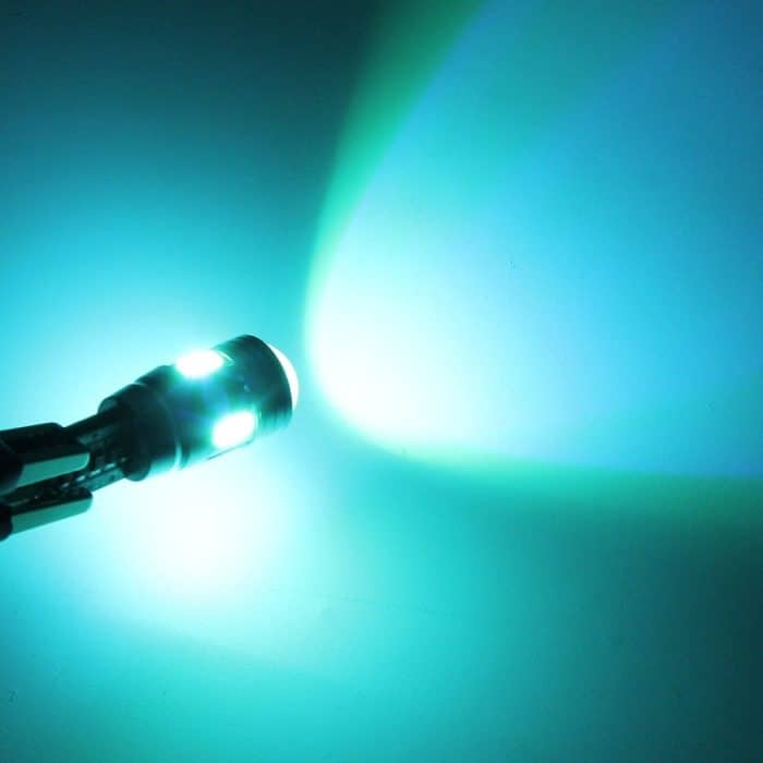 2 STÜCKE T10 3W Eisblaues Licht 6 SMD 5630 LED Fehlerfreie Canbus-Autolichtleuchte Lampe, DC 12V – Bild 6