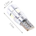 2PCS T10 3W 6 SMD 5630 LED Fehlerfreie Canbus-Auto-Umrissleuchte, DC 12V, 6 SMD 5630 LEDs/White Light, 6 SMD 5630 LEDs/Pink Light, 6 SMD 5630 LEDs/Green Light – Bild 3