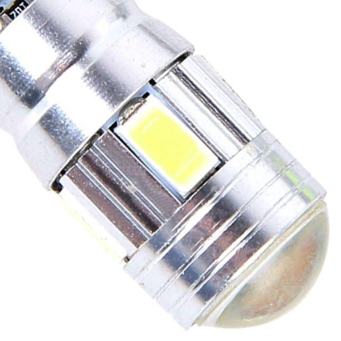 2PCS T10 3W 6 SMD 5630 LED Fehlerfreie Canbus-Auto-Umrissleuchte, DC 12V, 6 SMD 5630 LEDs/White Light, 6 SMD 5630 LEDs/Pink Light, 6 SMD 5630 LEDs/Green Light – Bild 4