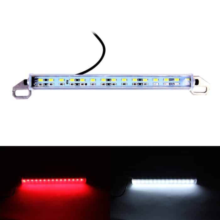 10W 30 LED SMD 2835 Weißlicht + Rotlicht Auto-Backup Zusatzlicht Bremslicht, DC 12V Kabellänge: 60cm – Bild 1