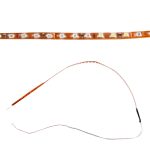 5 Stück Flow Style 45 LED 3528 SMD wasserdichte, flexible Auto-Lichtleiste für Autodekoration, DC 12 V, Länge: 90 cm, 90cm Blue, 90cm Pink, 90cm Green, 90cm Ice blue, 90cm Red, 90cm White, 90cm Yellow – Bild 3