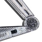 Solar Anti Collision Cupule Ranger Lampe Auto Rücklicht LED Blitz Warnleuchte Warnleuchte Faltbare Solar Cupule Warnlampe mit temporärem Parkschein – Bild 4