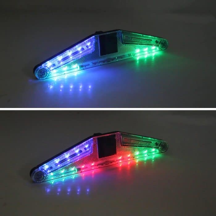 Solar Anti Collision Cupule Ranger Lampe Auto Rücklicht LED Blitz Warnleuchte Warnleuchte Faltbare Solar Cupule Warnlampe mit temporärem Parkschein – Bild 8