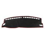 Dunkle Matte Auto-Armaturenbrett-Abdeckung, Auto-Lichtpolster, Instrumententafel, Sonnenschutz, Automatten für Volkswagen Lavida 2018–2019 Jahr (bitte beachten Sie das Modell und das Jahr)., For Volkswage(Red), For Volkswage(Black) – Bild 2