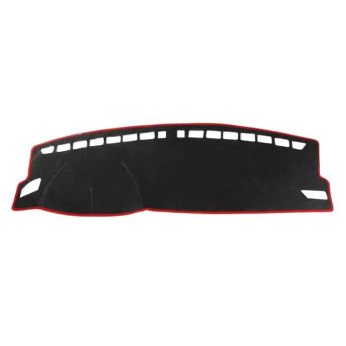 Dunkle Matte Auto-Armaturenbrett-Abdeckung, Auto-Lichtpolster, Instrumententafel, Sonnenschutz, Automatten für Volkswagen Lavida 2018–2019 Jahr (bitte beachten Sie das Modell und das Jahr)., For Volkswage(Red), For Volkswage(Black) – Bild 2