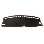 Dunkle Matte Auto-Armaturenbrett-Abdeckung, Auto-Lichtpolster, Instrumententafel, Sonnenschutz, Automatten für Volkswagen Lavida 2018–2019 Jahr (bitte beachten Sie das Modell und das Jahr)., For Volkswage(Red), For Volkswage(Black) – Bild 3