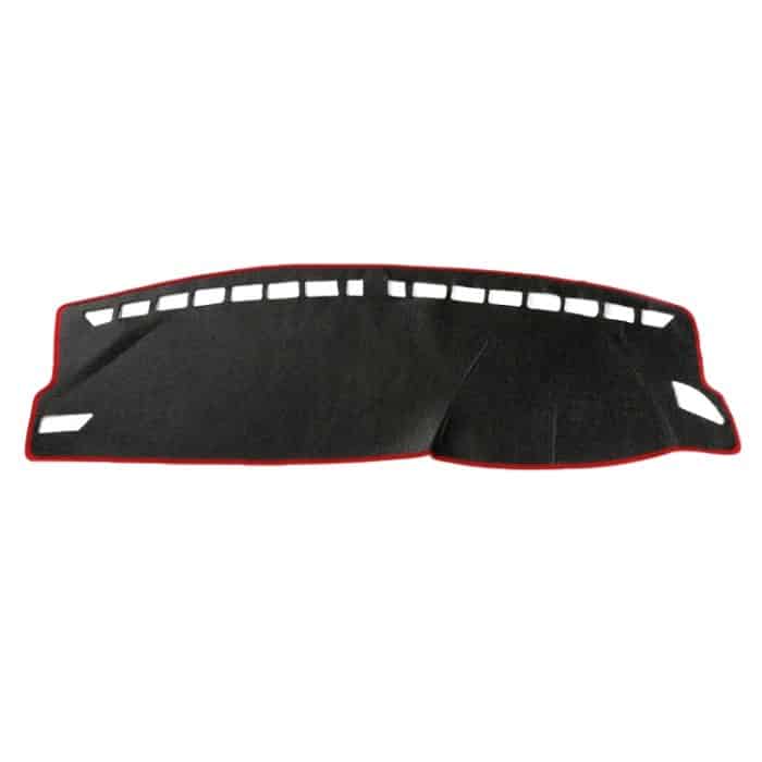 Dunkle Matte Auto-Armaturenbrett-Abdeckung, Auto-Lichtpolster, Instrumententafel, Sonnenschutz, Automatten für Volkswagen Lavida 2018–2019 Jahr (bitte beachten Sie das Modell und das Jahr)., For Volkswage(Red), For Volkswage(Black) – Bild 3