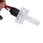 2PCS DC12V 35W H1 2800 LM HID Xenon-Licht Einzelstrahl Super Vision wasserdichte Stirnlampe, Farbtemperatur: 6000K, H1 – Bild 4