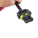 2PCS DC12V 35W H1 2800 LM HID Xenon-Licht Einzelstrahl Super Vision wasserdichte Stirnlampe, Farbtemperatur: 6000K, H1 – Bild 5