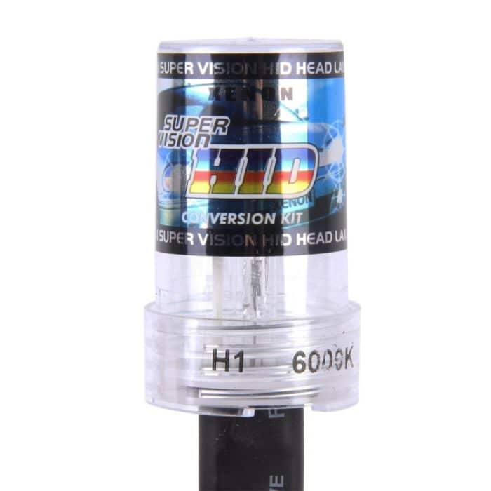 2PCS DC12V 35W H1 2800 LM HID Xenon-Licht Einzelstrahl Super Vision wasserdichte Stirnlampe, Farbtemperatur: 6000K, H1 – Bild 6