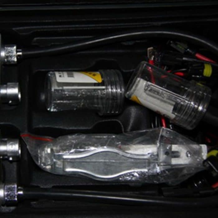 2PCS DC12V 35W H1 2800 LM HID Xenon-Licht Einzelstrahl Super Vision wasserdichte Stirnlampe, Farbtemperatur: 6000K, H1 – Bild 8