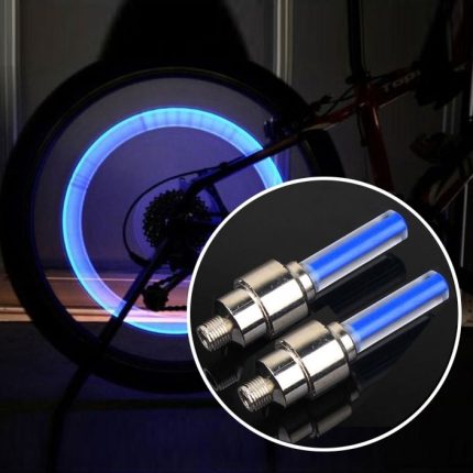 2 Stück Radreifenlampe mit Batterie für Auto/Motorrad/Fahrrad
