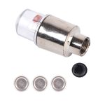 2 Stück Ventilkappen-Lichtrad-Reifenlampe mit Batterie für Auto/Motorrad/Fahrrad – Bild 3