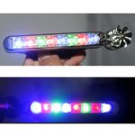 2 Stück 2W 8 bunte LED-Lampen windbetriebene dekorative Autolichter, Colorful Light+2W – Bild 5