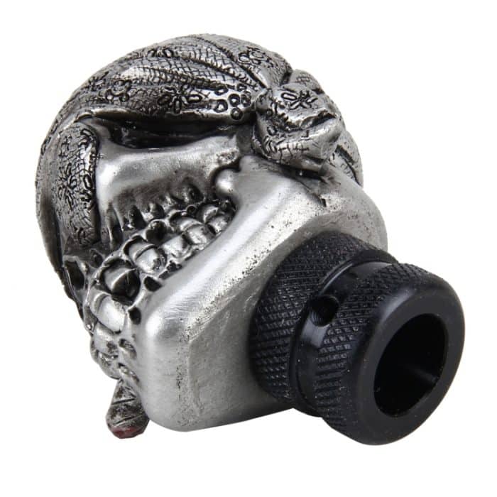 Universal Skull Car Gear Schaltknauf Modifizierter Car Gear Schaltknauf Auto Transmission Schalthebelknopf Schaltknöpfe – Bild 4