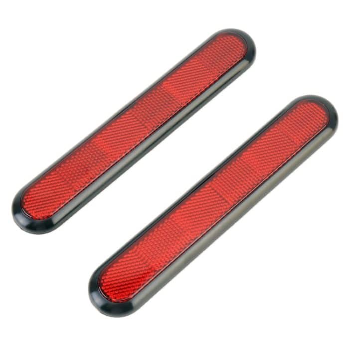 3R-2150 2 PCS Car Plastic Reflect Warnaufkleber Außenaufkleber – Bild 2