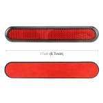 3R-2150 2 PCS Car Plastic Reflect Warnaufkleber Außenaufkleber – Bild 3