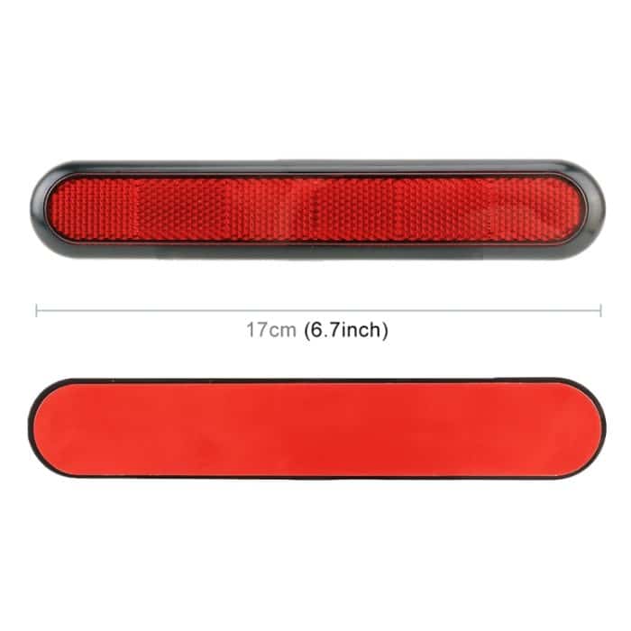 3R-2150 2 PCS Car Plastic Reflect Warnaufkleber Außenaufkleber – Bild 3