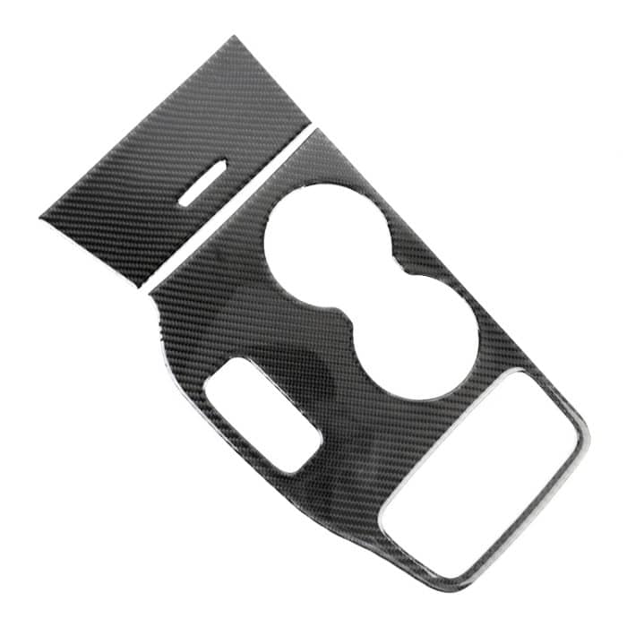 2 PCS Auto Wasser Cup Panel Carbon Faser dekorative Aufkleber für Jeep Grand Cherokee 2014-2015 – Bild 2