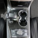 2 PCS Auto Wasser Cup Panel Carbon Faser dekorative Aufkleber für Jeep Grand Cherokee 2014-2015 – Bild 6
