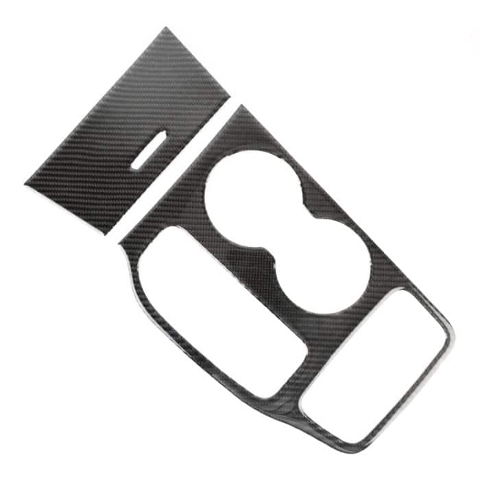 2 PCS Auto Wasser Cup Panel Carbon Faser dekorative Aufkleber für Jeep Grand Cherokee 2016-2017 – Bild 2