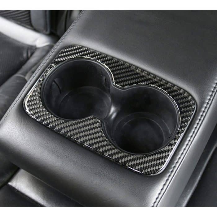 Auto Wasser Cup Carbon Faser dekorative Aufkleber für Jeep Grand Cherokee – Bild 6