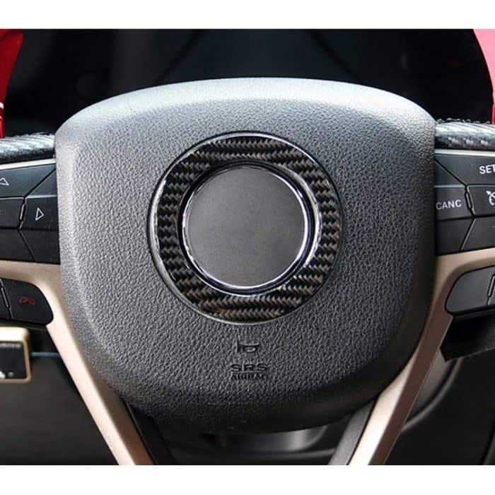 Autolenkrad Carbonfaser Dekorativer Aufkleber für Jeep Grand Cherokee – Bild 6