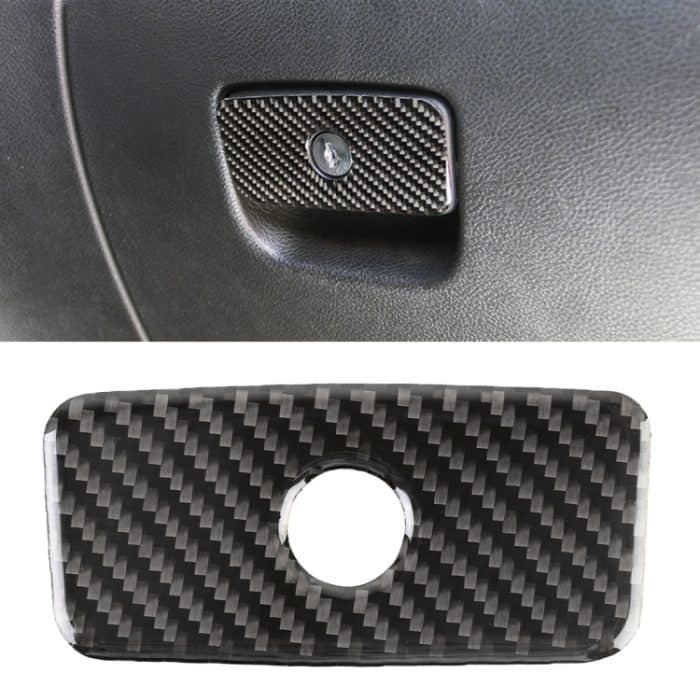 CMS3168.jpg Auto Beifahrersitz Aufbewahrungsbox Carbon Faser Dekorative Aufkleber für Jeep Grand Cherokee – Bild 1