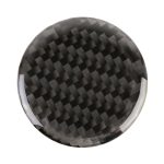 Auto Wasser Cup Drehknopf Panel Carbon Faser dekorative Aufkleber für Jeep Grand Cherokee – Bild 2