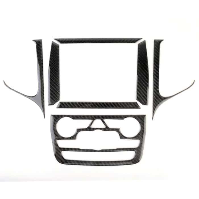 Car Central Control Navigation Carbon Faser Dekorativer Aufkleber für Jeep Grand Cherokee – Bild 2