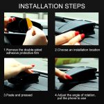 B-15 Stone Pattern Car Mount Telefonhalter für 4-6,5-Zoll-Telefone – Bild 7