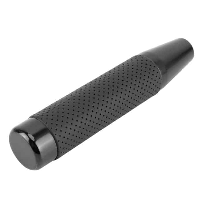 Metall-Leder-Auto-Schaltknauf mit langer Säule, Größe: 18 x 3,3 cm, Size: 18x3.3cm (Black), Size: 18x3.3cm (Blue), Size: 18x3.3cm (Red), Size: 18x3.3cm (Silver) – Bild 2