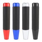 Metall-Leder-Auto-Schaltknauf mit langer Säule, Größe: 18 x 3,3 cm, Size: 18x3.3cm (Black), Size: 18x3.3cm (Blue), Size: 18x3.3cm (Red), Size: 18x3.3cm (Silver) – Bild 6