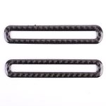 2 PCS Autotür Outlet Dekorative Aufkleber Air Vent Moulding Trim Dekorative Streifen für Ford Mustang 2015-2020 – Bild 2