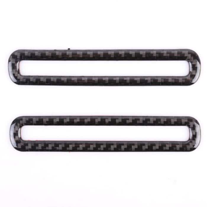 2 PCS Autotür Outlet Dekorative Aufkleber Air Vent Moulding Trim Dekorative Streifen für Ford Mustang 2015-2020 – Bild 2