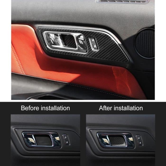 2 Stück Autotürschalen-Dekoraufkleber für Ford Mustang 2015-2020 – Bild 6