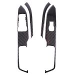 4 PCS Auto Tür Lift Fensterheber Taste Dekorative Aufkleber für Ford Mustang 2015-2020 – Bild 2