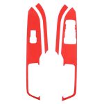 4 PCS Auto Tür Lift Fensterheber Taste Dekorative Aufkleber für Ford Mustang 2015-2020 – Bild 3