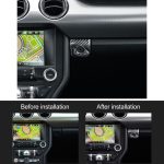 Auto Copilot Aufbewahrungsbox Knopf Dekorativer Aufkleber für Ford Mustang 2015-2020 – Bild 6